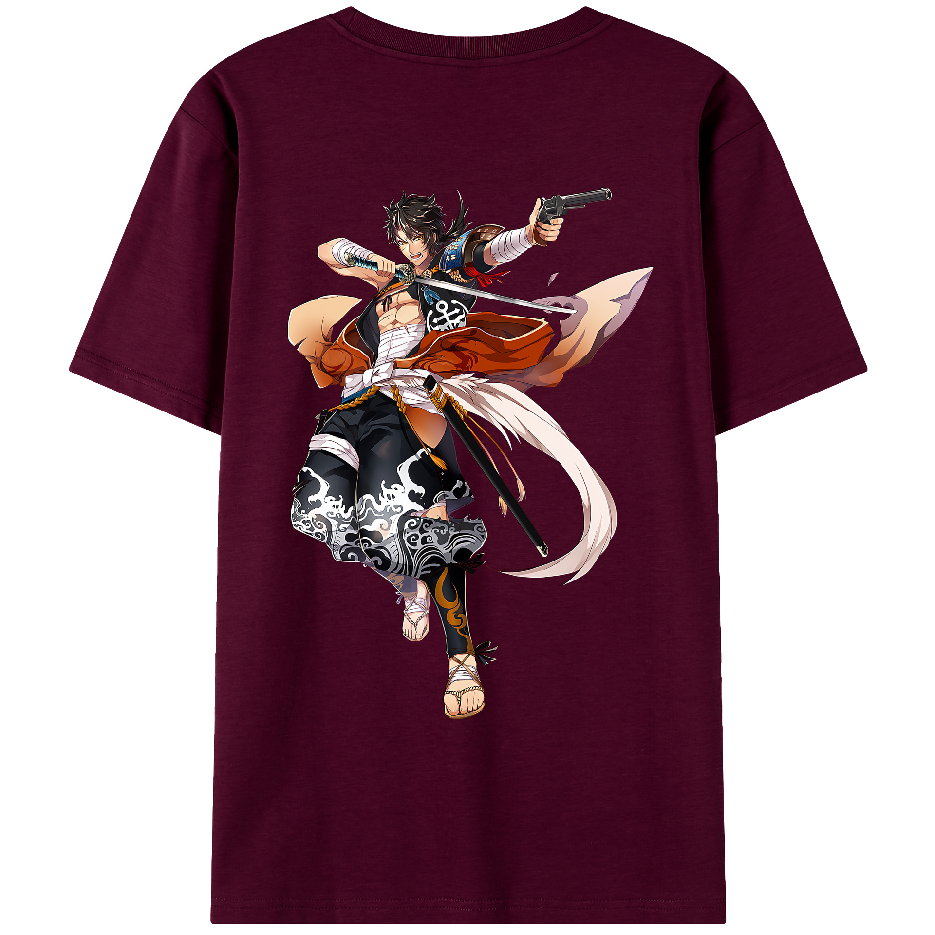 （画像用） 刀剣乱舞 Touken Ranbu レディース半袖Tシャツ(バックプリント)